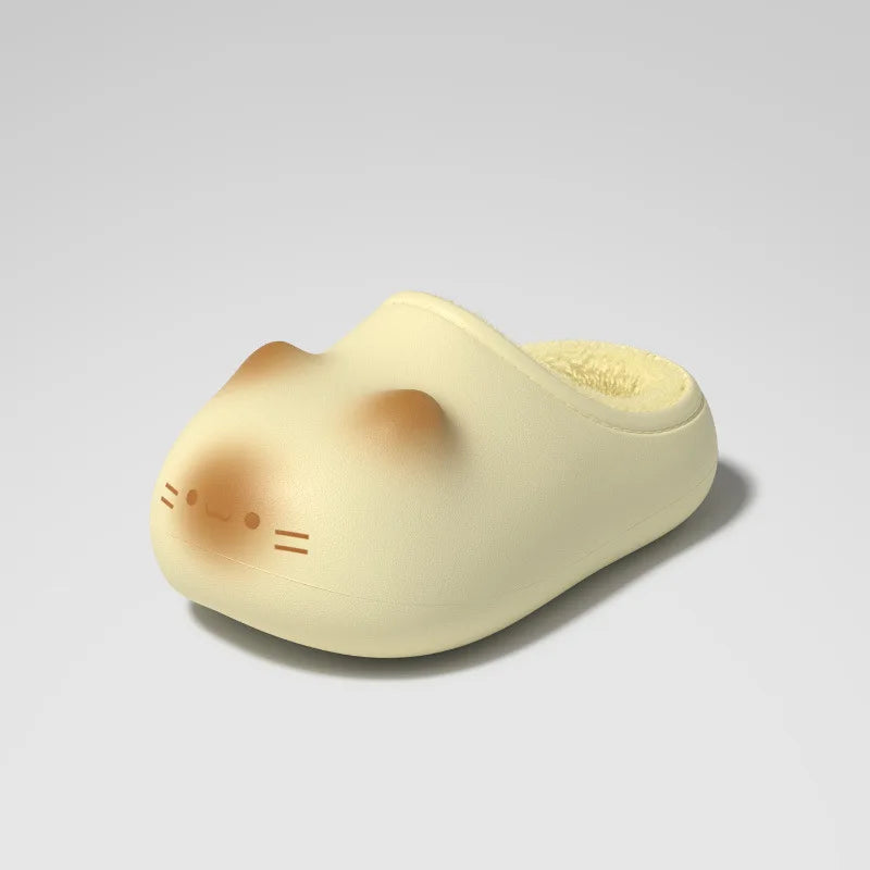 Cozy Thermal Waterproof Cat Slippers