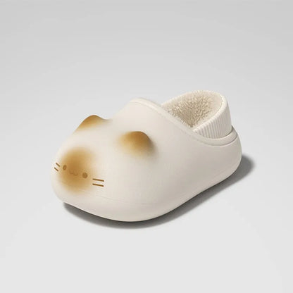 Cozy Thermal Waterproof Cat Slippers