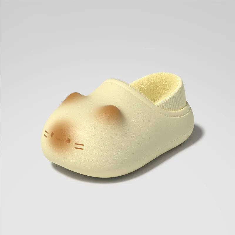 Cozy Thermal Waterproof Cat Slippers