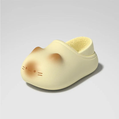 Cozy Thermal Waterproof Cat Slippers